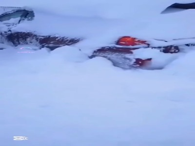 شدت بارش برف در گذرگاه‌های مرزی عراق، ایران و ترکیه