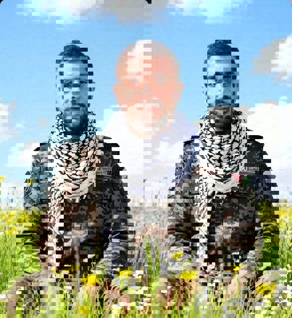 تصاویری از پیکر مطهر شهید ابوعبیده سخنگوی گردان های قسام شاخه نظامی حماس