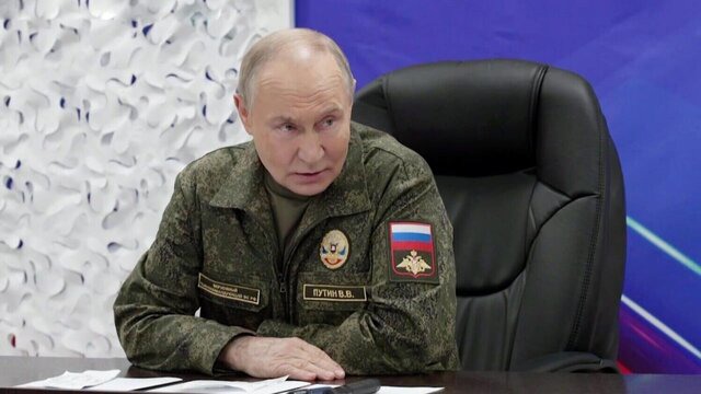 پوتین: تا زمان آزادسازی زاپوریژیا حمله می‌کنیم!