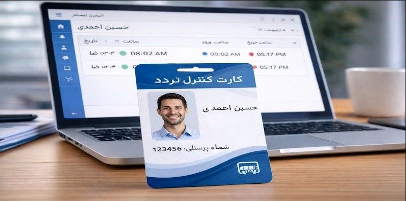 نقش کارت کنترل تردد در مدیریت دسترسی و تردد سازمانی