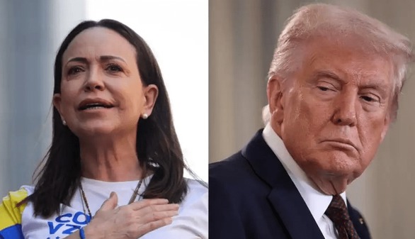 واشنگتن‌پست: دلخوری ترامپ از ماچادو بابت نوبل است