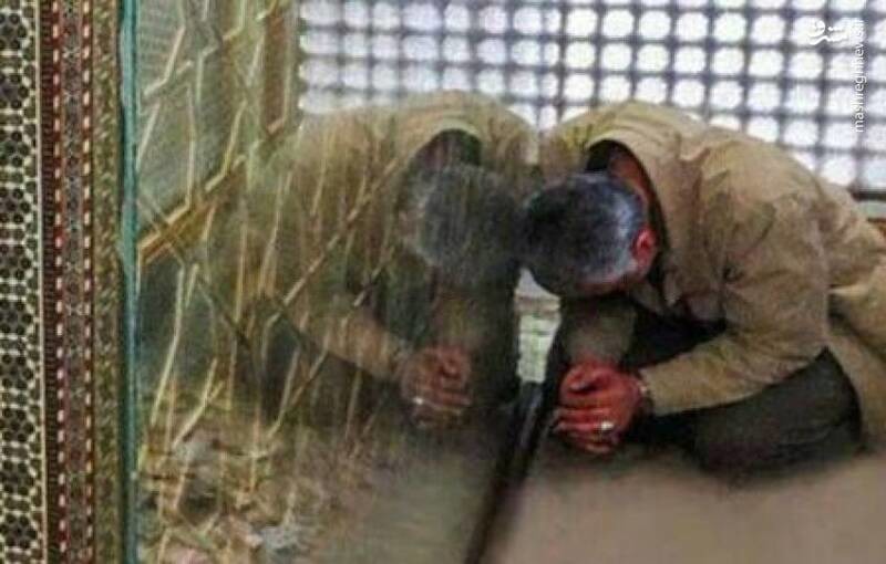 دست نوشته شهید سلیمانی در وصف ورود به ضریح حضرت زینب (سلام‌الله‌علیها)