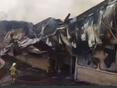 حریق بازار جنت مهار شد