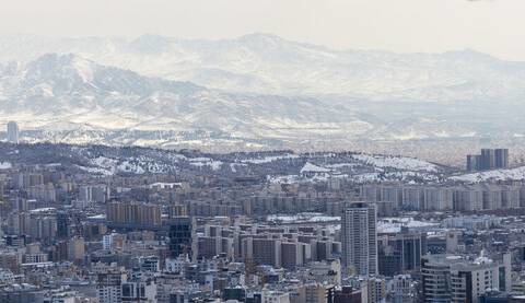 آسمان ابری تهران طی پنج روز آینده