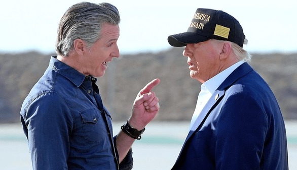 فرماندار بزرگترین اقتصاد آمریکا: ترامپ رفتنی است