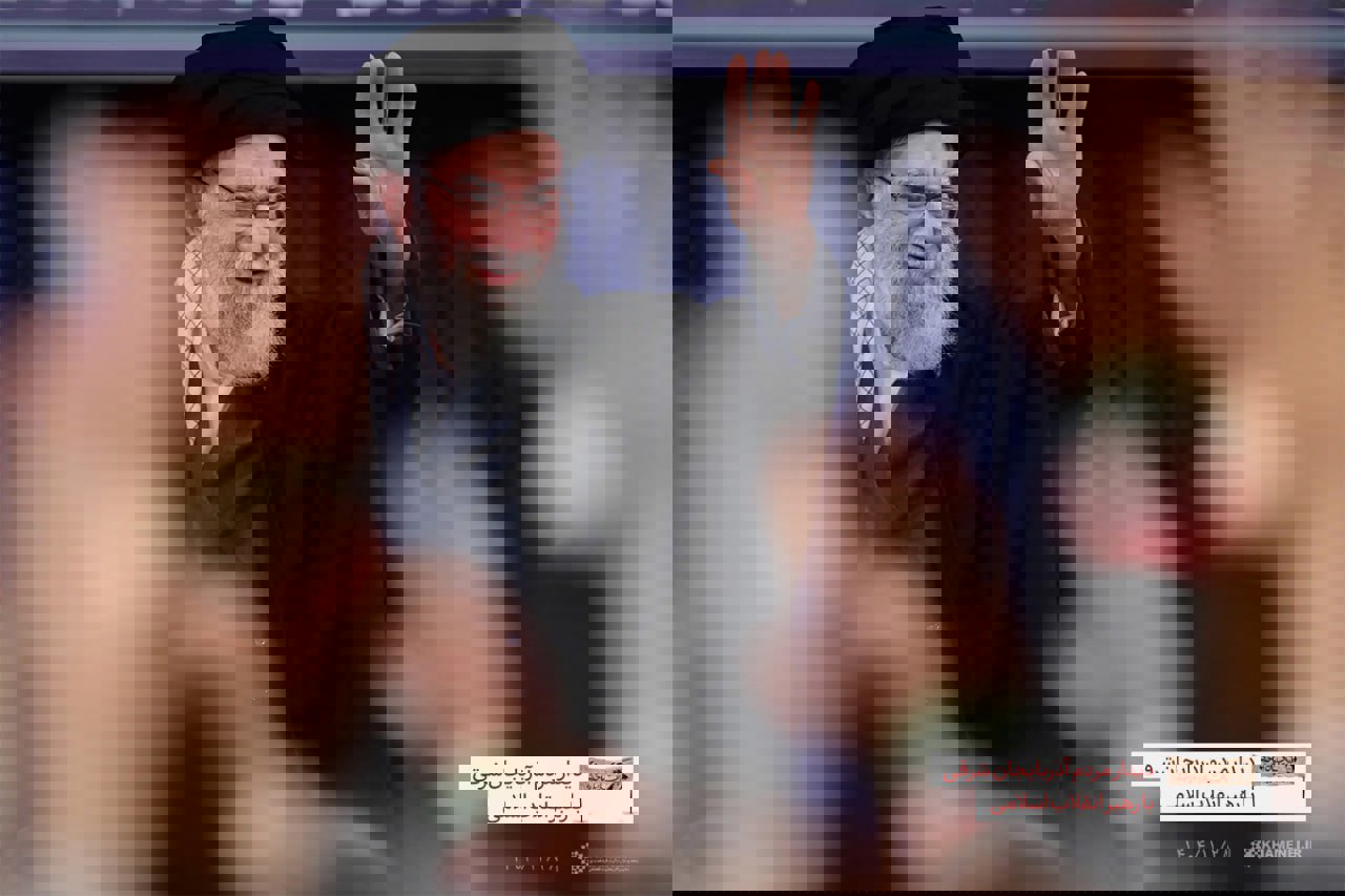 دیدار جمعی از مردم آذربایجان‌ شرقی با رهبر انقلاب