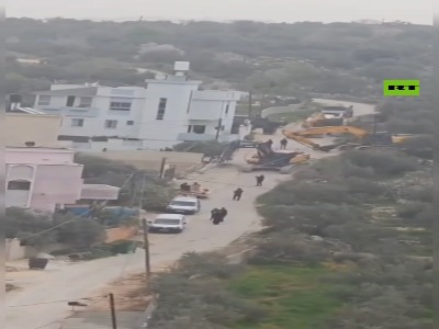 تخریب ساختمان‌ها توسط اسرائیل در کرانه باختری