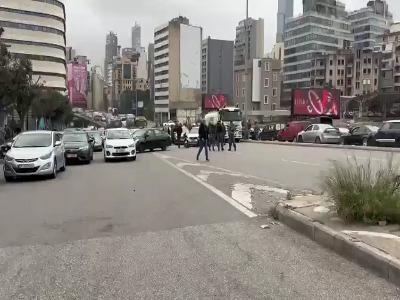 تظاهرات بیروت در اعتراض به افزایش قیمت سوخت