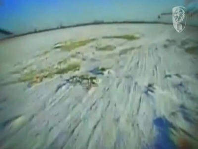 تلاش ناموفق پهپاد اوکراینیها برای سرنگونی یک هلیکوپتر روسی