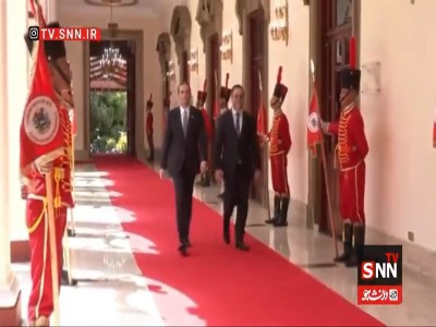 دیدار رئیس‌جمهور موقت ونزوئلا با نخست‌وزیر قطر