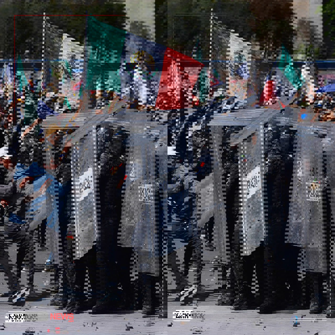 ناآرامی در چند ایالت مکزیک