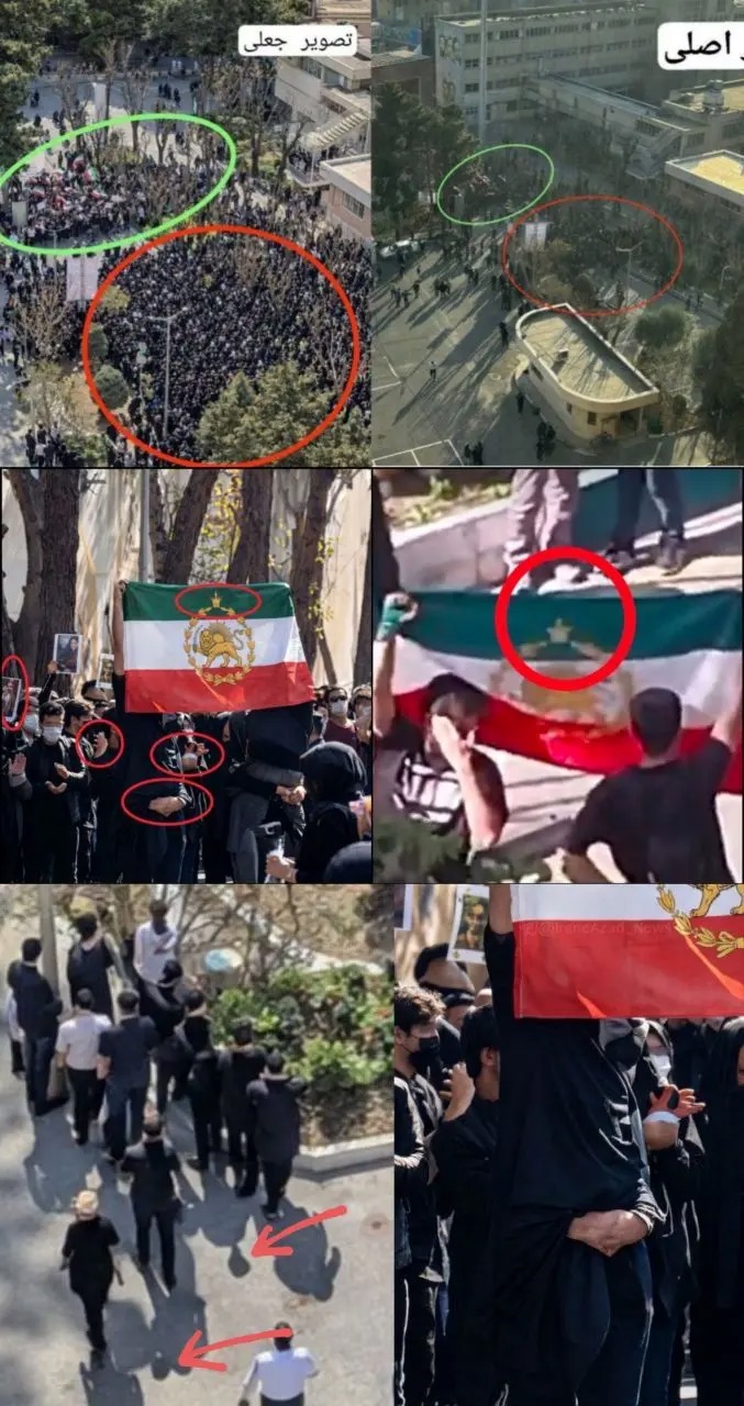 تصاویر «هوش مصنوعی» از تجمعات دانشگاه‌های تهران جنجال‌برانگیز شد