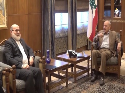 نبیه بری انتخاب مجدد قالیباف به ریاست مجلس را تبریک گفت
