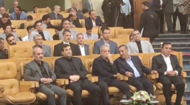 حضور رئیس جمهور در مراسم قهرمان ایران