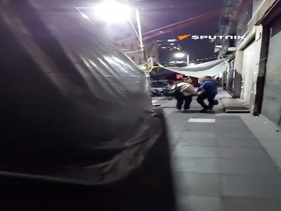 ادامه تحصن معلمان مکزیکی در مرکز پایتخت