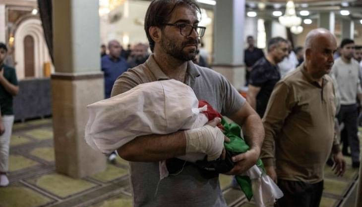 روایت پدر فلسطینی از شهادت نوزاد هفت‌ماهه