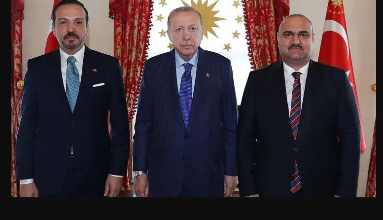دیدار استاندار کرکوک با رئیس جمهور ترکیه