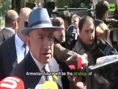 پاشینیان در روز انتخابات، از ایران سخن گفت