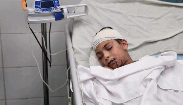شهادت کودک مجروح فلسطینی در خان‌ یونس