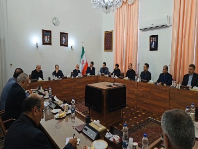 نشست مسئولان تشریفات برگزاری مراسم تشییع پیکر رهبر شهید انقلاب اسلامی با وزیر امور خارجه