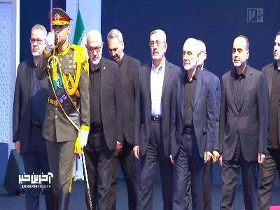 ادای احترام هیئت حزب‌الله به پیکر رهبر شهید انقلاب