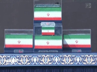 صلوات خاصه امام رضا (ع) در مراسم وداع با آقای شهید ایران