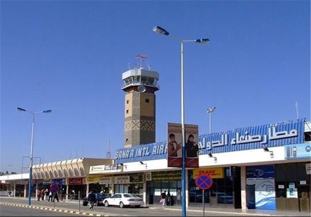 حمله عربستان به فرودگاه صنعا