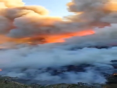 وقوع آتش‌سوزی گسترده در یونان