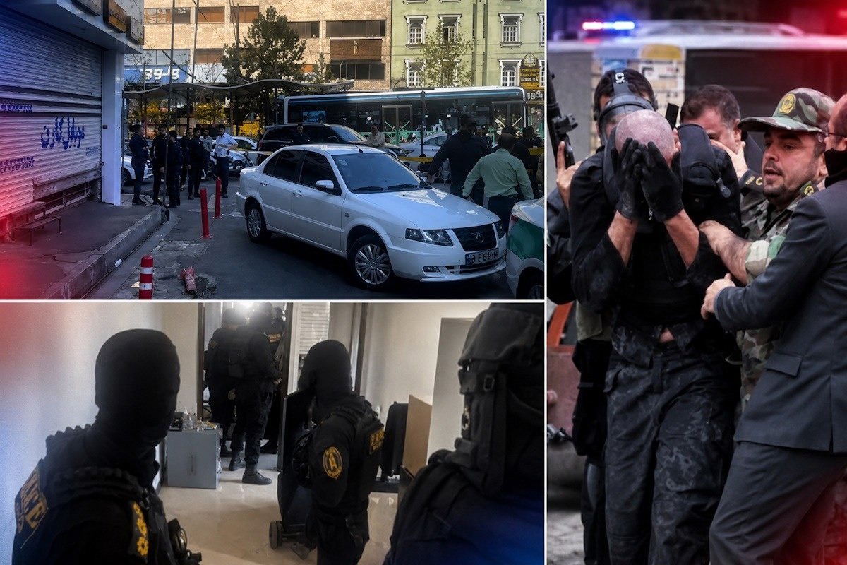 لحظه نجات گروگان و خلع سلاح گروگان‌گیر در تهران
