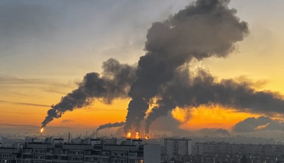 اوکراین خطاب به پوتین: از پنجره کرملین سوختن مسکو را ببین