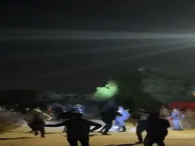 درگیری جوانان فلسطینی با شهرک نشینان صهیونیست