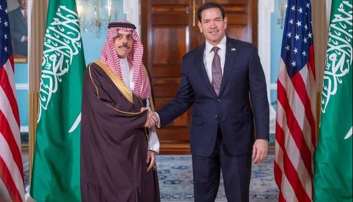 بن فرحان و روبیو در واشنگتن دیدار کردند