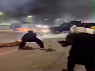درگیری طرفداران حزب تحریک انصاف با پلیس پاکستان
