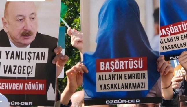 انتقاد روزنامه‌های ترکیه از ممنوعیت حجاب در آذربایجان