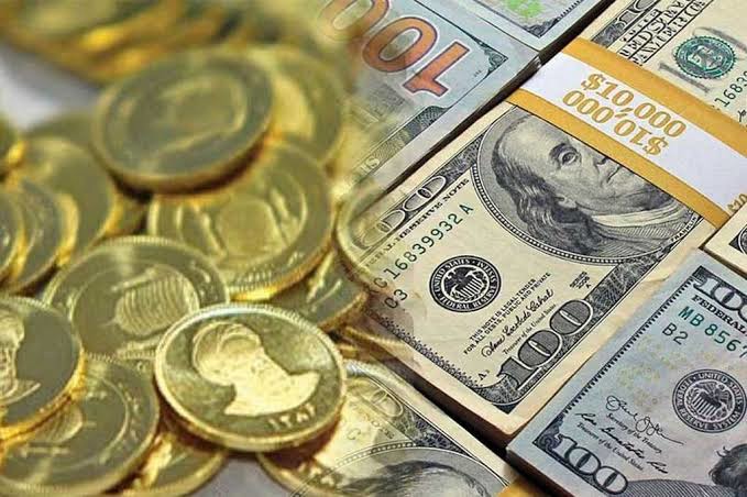 کاهش قیمت سکه و طلا در بازار؛ دلار به ۲۶۳ هزار تومان شد