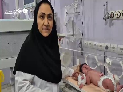 تولد دو نوزاد با اختلاف وزن ۱۱ برابری در بندرعباس