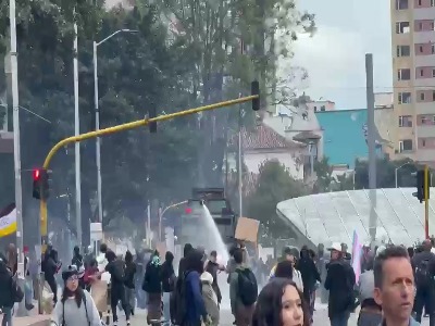 آغاز تظاهرات گسترده در کلمبیا